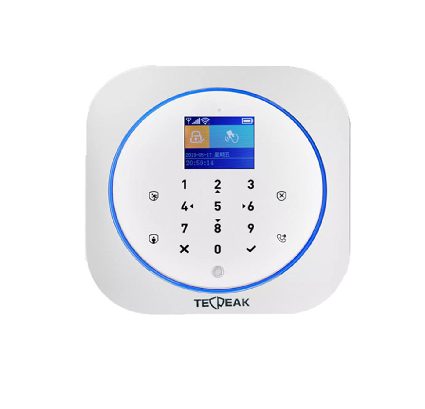 A1 - WiFi / GSM Sicherheitssystem (Weiß)