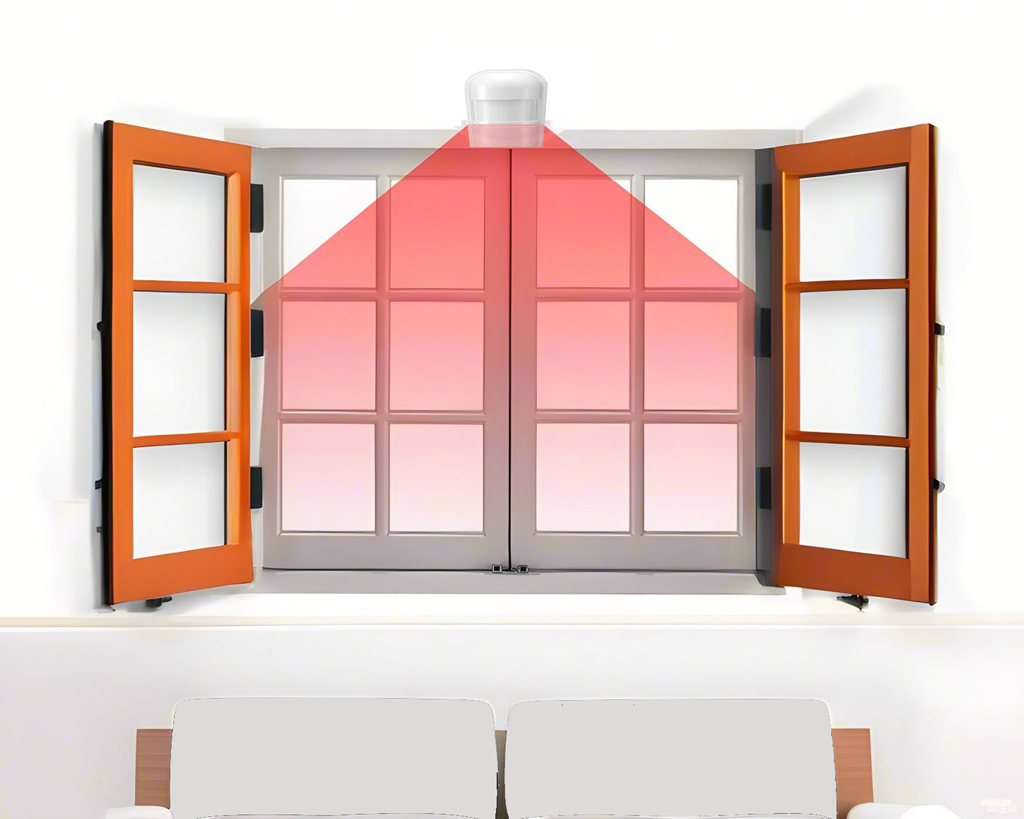 Vorhang-Bewegungsmelder, Bewegungsmelder