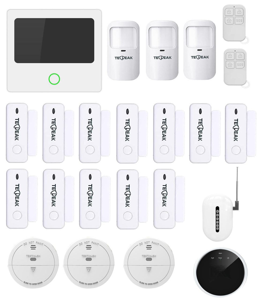 S8- WiFi / 4G Intelligenter Hausalarm