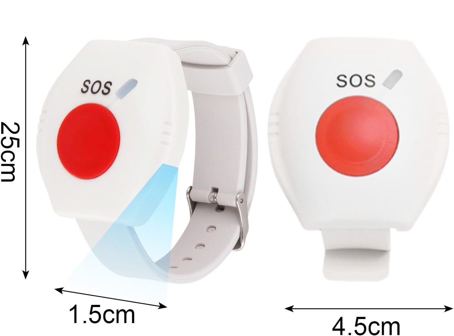 Intelligenter kabelloser SOS-Anruftaste