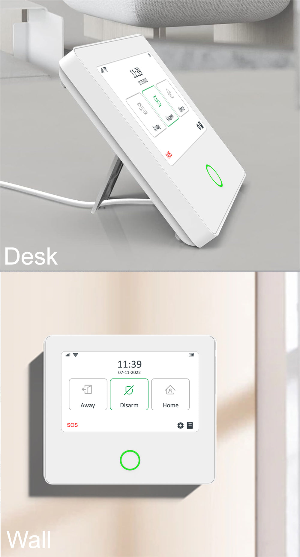 S1 - WiFi / GSM / 2G / 4G Alarmanlage für Zuhause