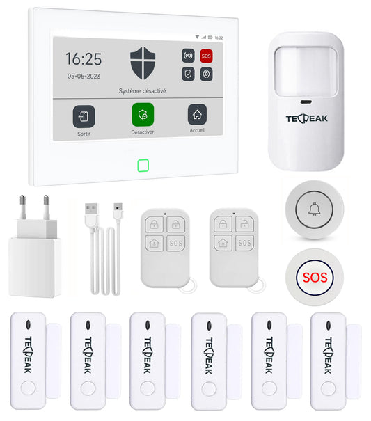 S1 - WiFi / GSM / 2G / 4G Alarmanlage für Zuhause