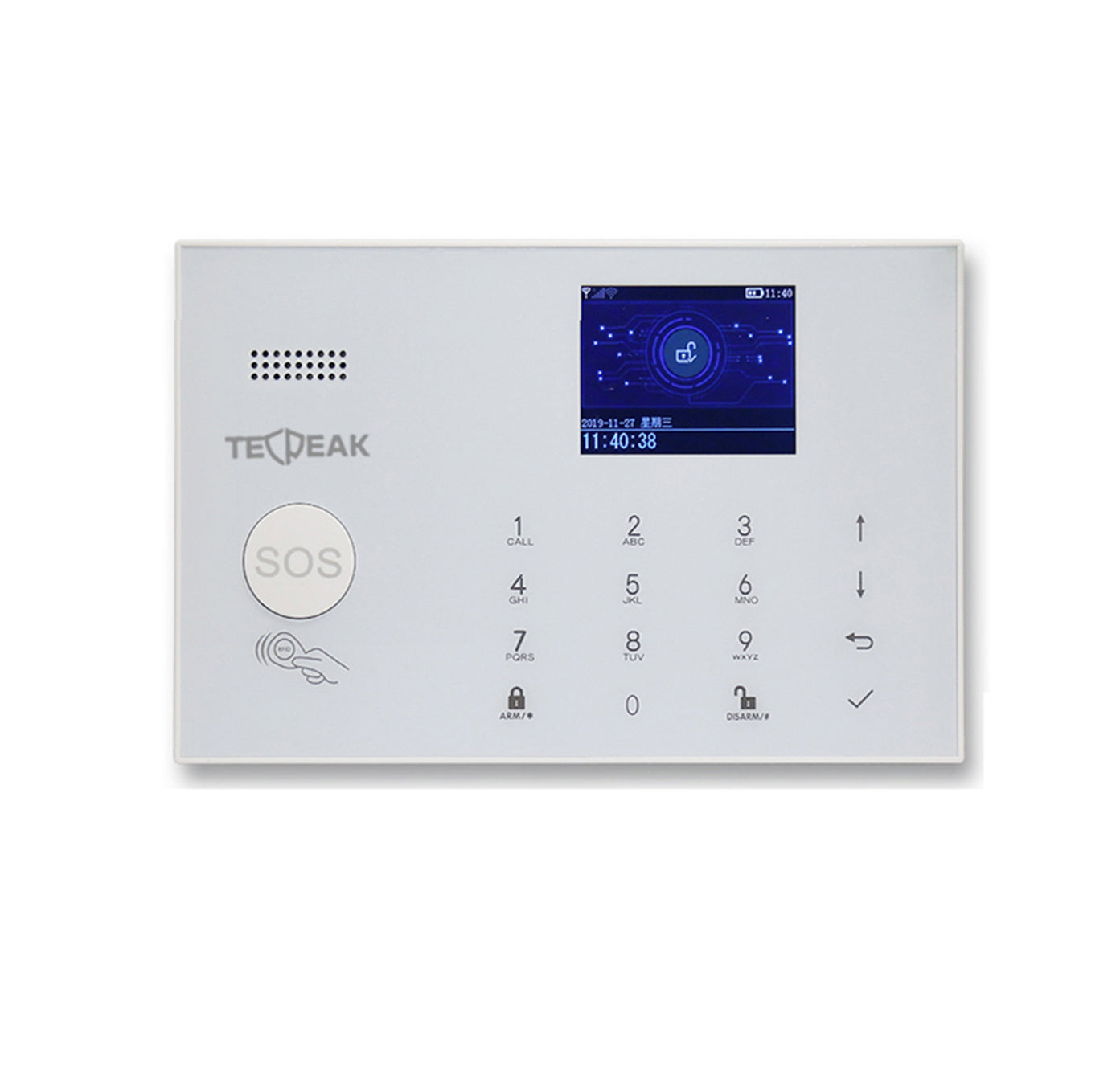A2 - WiFi / GSM Alarmsystem (Weiß)